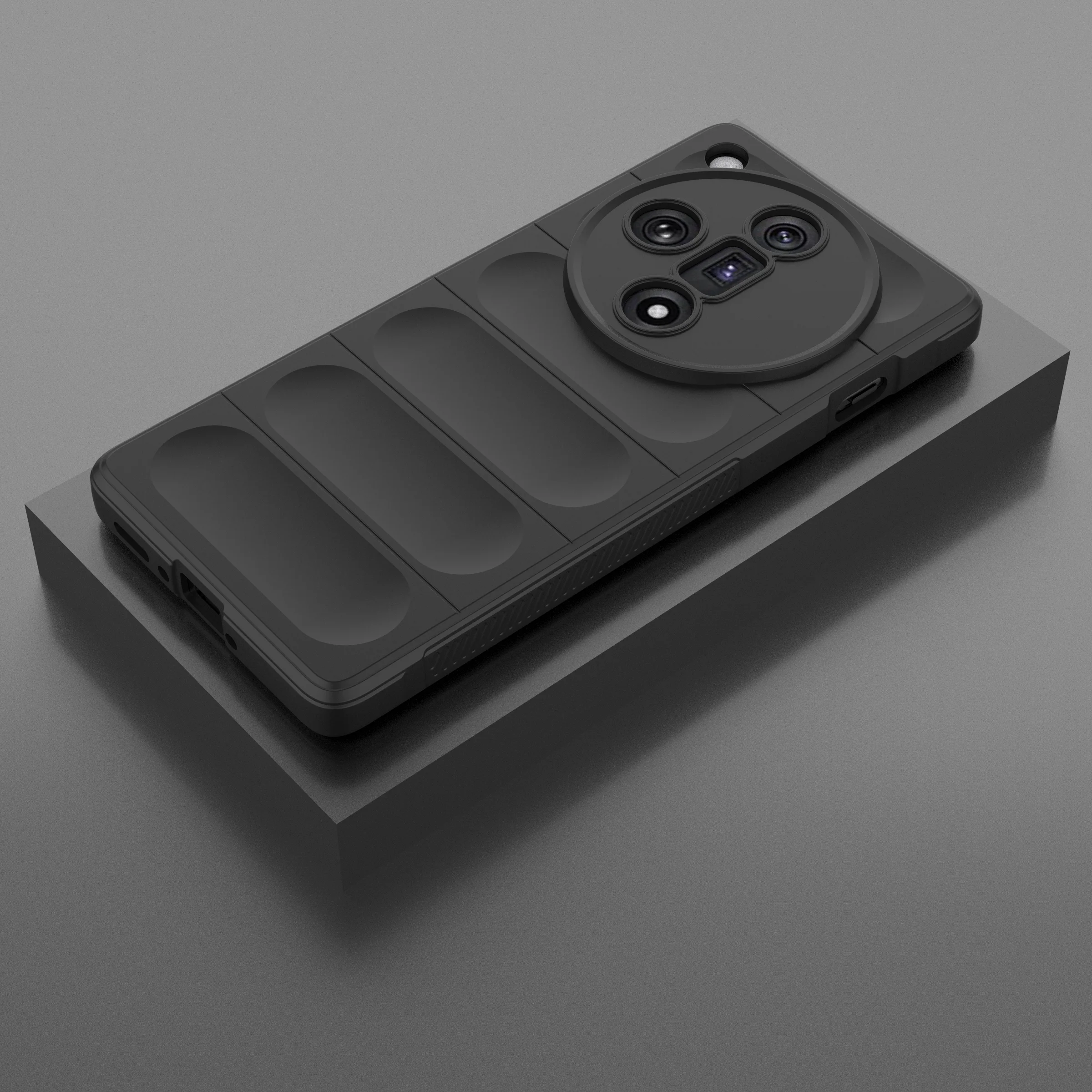 Для OPPO Find X7 чехол для Funda Shell Soft TPU приятный кожи противоударный задний