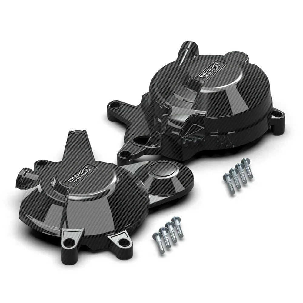 Для Africa Twin CRF1100L 2020-2024+ (без DCT) и Adventure Sport Защитная крышка двигателя с карбоновым