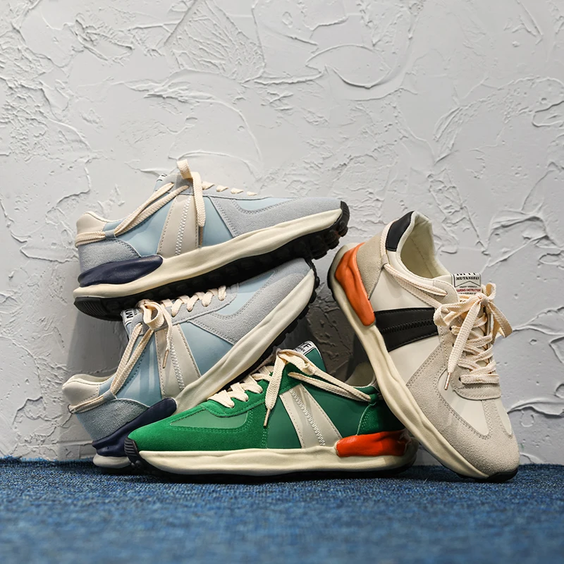 Men Sneakers Running Shoes 2023 Spring Summer Outdoor Sports Shoes Lightweight Comfortable Athletic Training Jogging Footwear