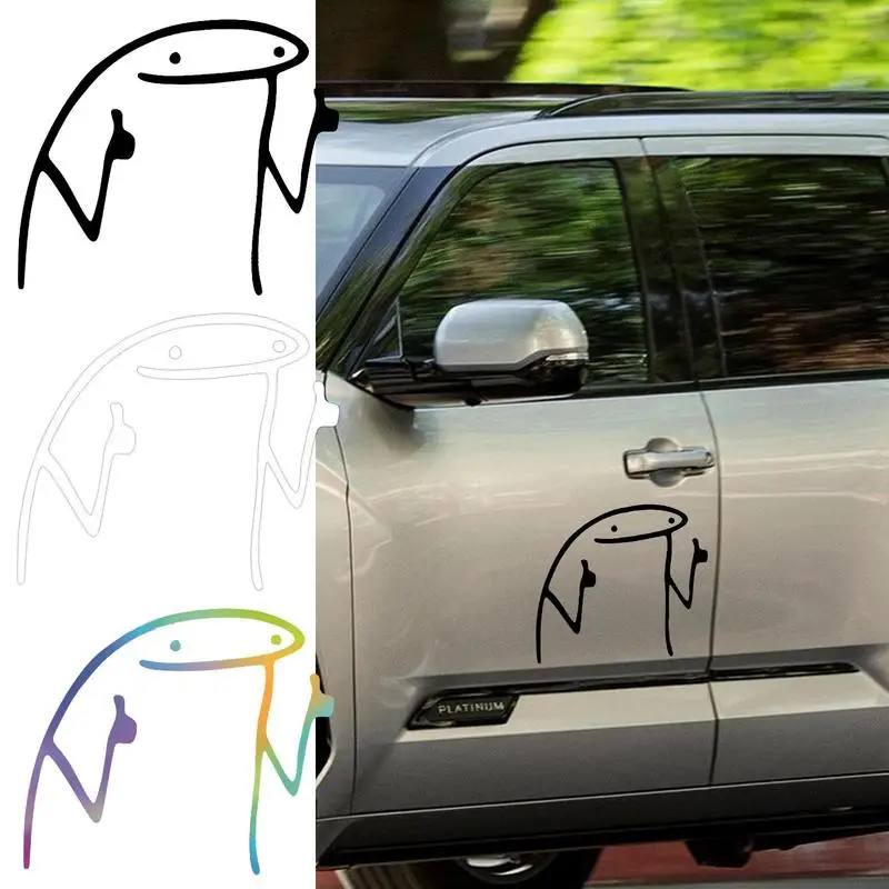 

Cartoon Decals for Cars Auto Hub Reflective PVC Vinyl Decal UV Resistant PET Waterproof Car Stickers for SUV Laptop Motorcycle