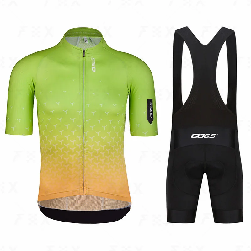 

Q36.5 Summer Cycling set Short Sleeve Jersey Road bike Clothing Sports Bicycle Clothes MTB uniform maillot Ropa de ciclismo