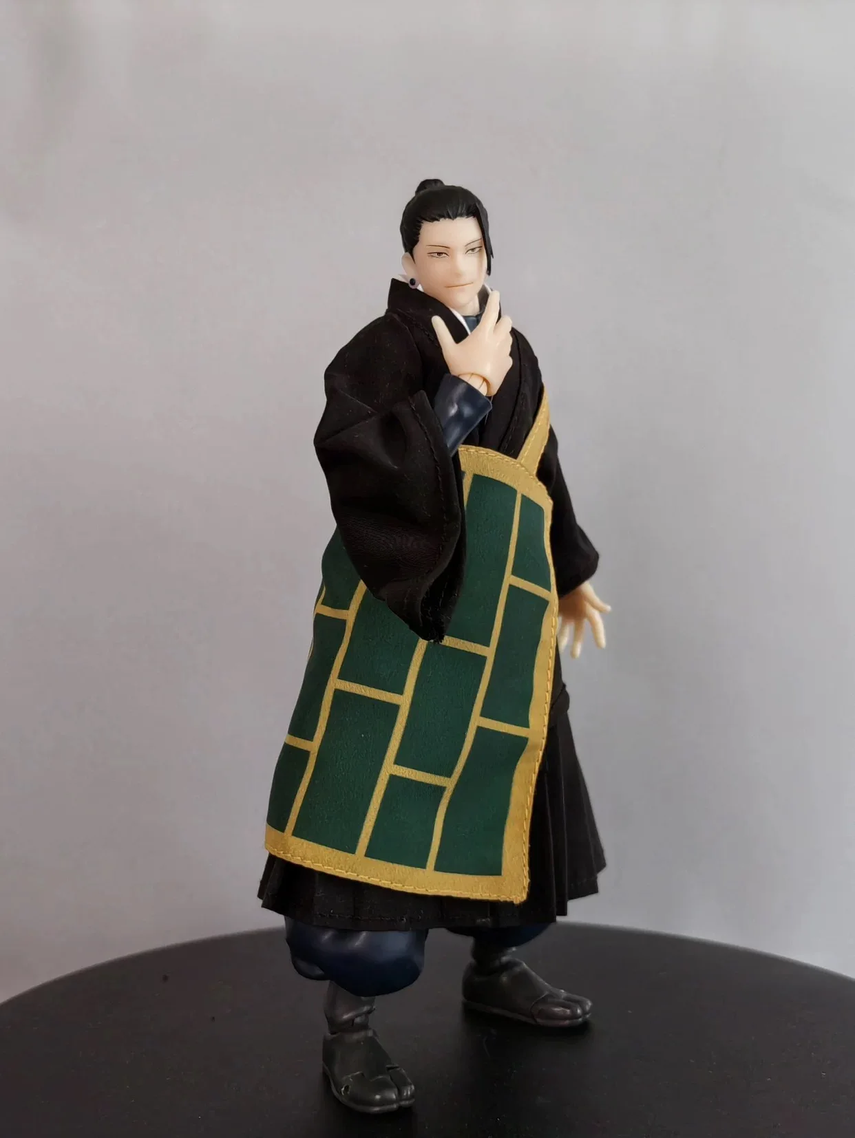 Фото Фигурка Jujutsu Kaisen SHF Гето Сугуру в даосской робе (Касая), аниме-фигурка 1/12, модель, аксессуары, игрушки, тканевая одежда №2