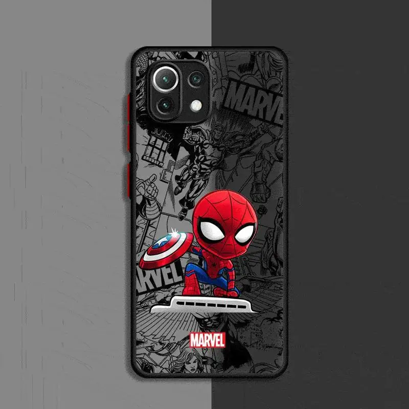 Чехол для телефона с изображением Венома Marvel Ironman Xiaomi Redmi 13C1 2 5G 10C 12C 9 10 9A 9T 9C A1 A2 Plus