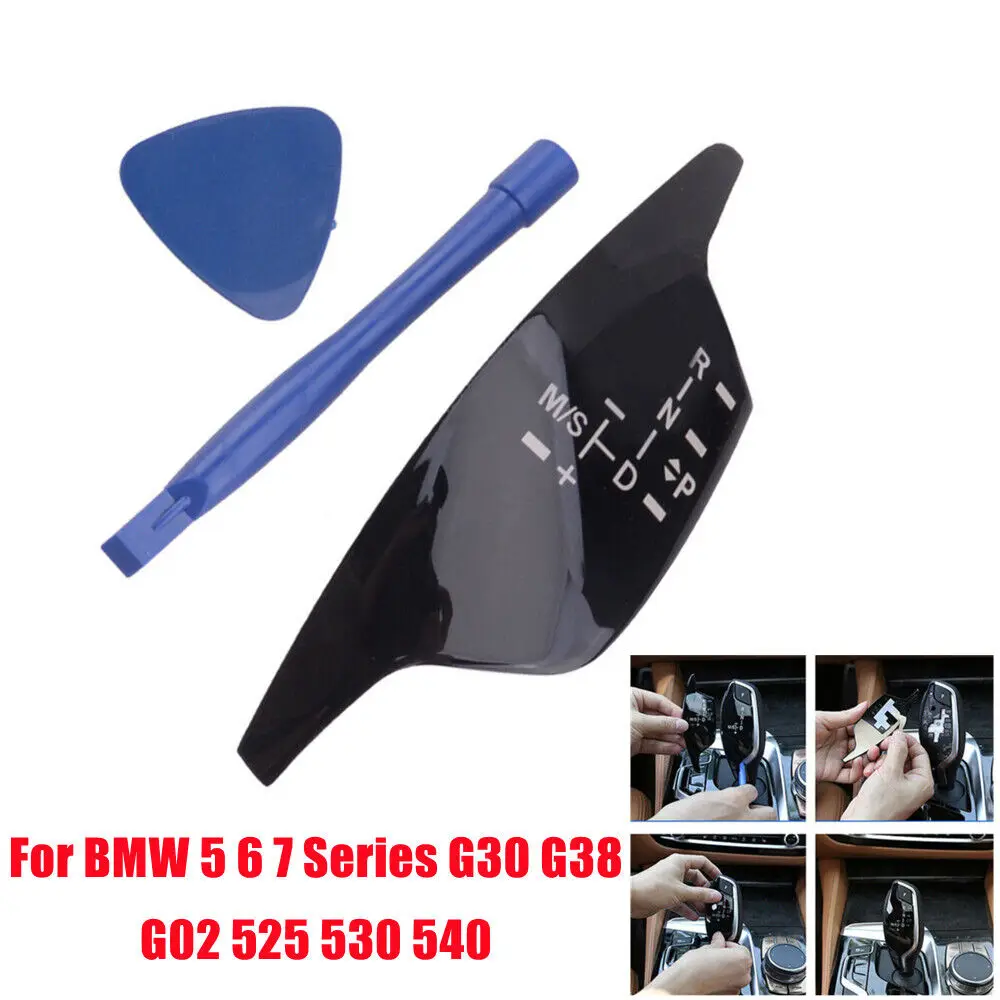 

Для BMW 5 6 7 серии G30 G38 G02 525 530 LHD Автомобильная ручка переключения передач, панель, накладка, кнопка, наклейка, автозапчасти, аксессуары