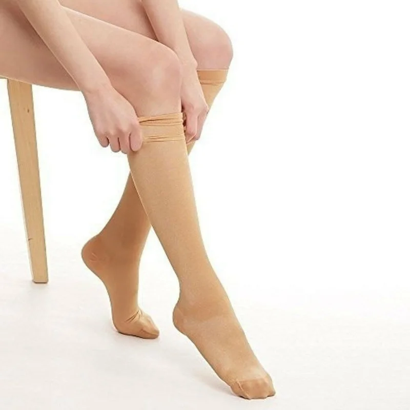 

Unisex Socks Compression Stockings Pressure Varicose Vein Stocking knee high Leg Support Stretch Blood Circulation Promotion