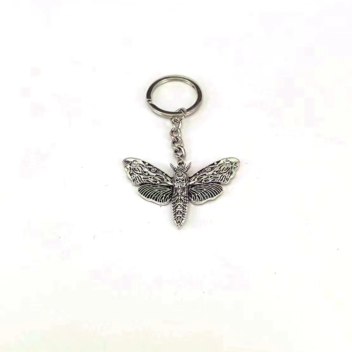 Модные ювелирные изделия подарки брелки в виде Луны и моли для женщин мужчин