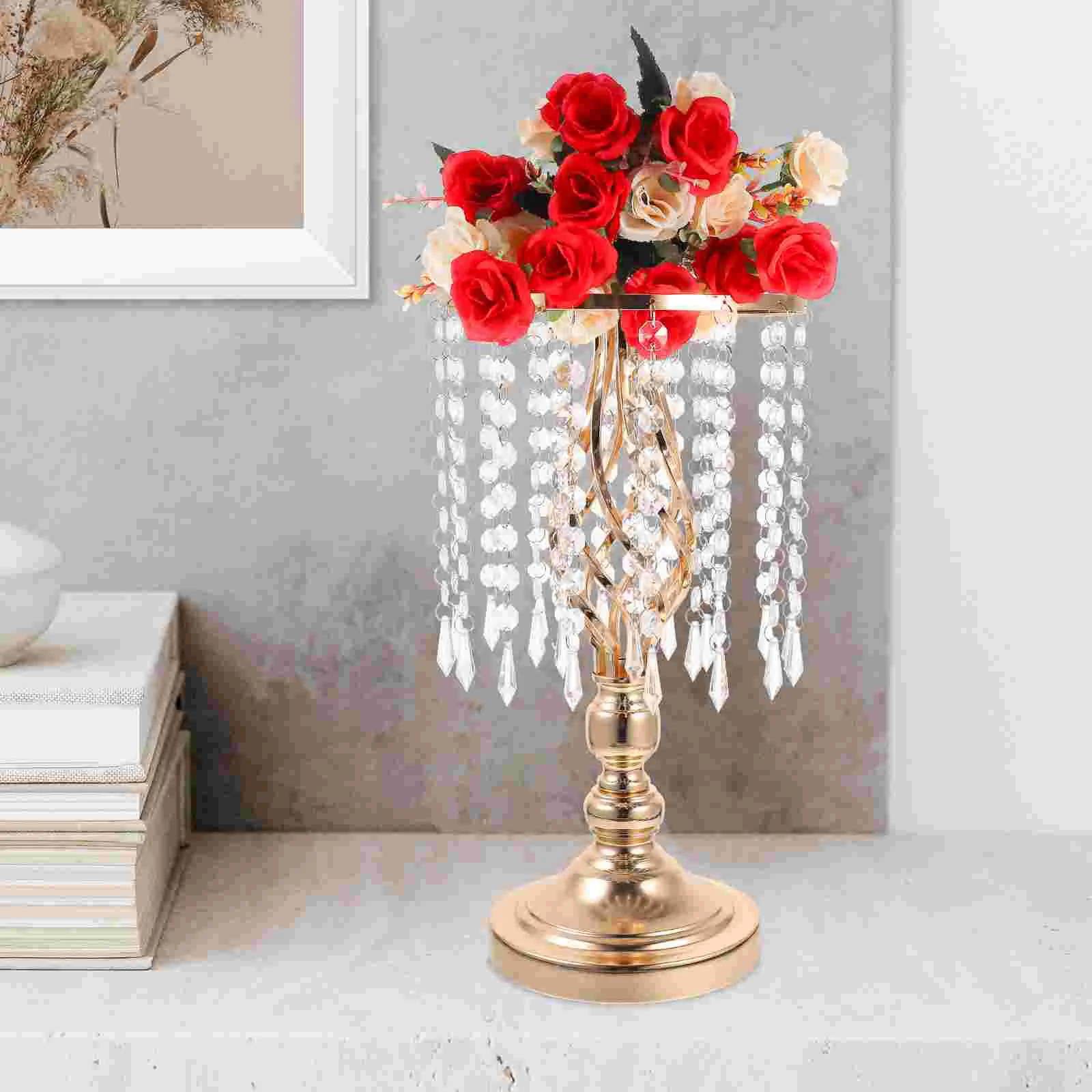 

Металлические вазы, цветы, центральные части свадебного стола, Рождественский держатель, украшения, сушеные столы уникальные
