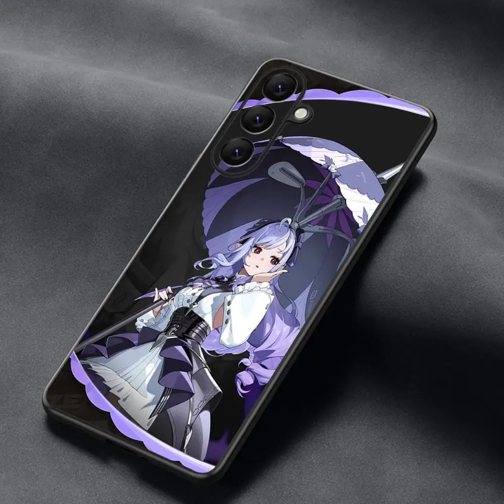 Фото Чехол для телефона Vivian Cool Game Girl Pattern для Samsung Galaxy S26 S25 S24 S23 S22 S21 Plus Ultra Note20, мягкий, черный №5