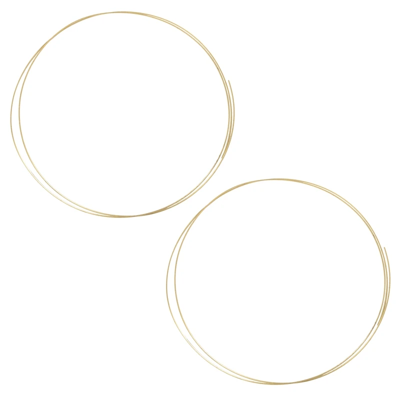 

2X 8FT Acoustic Guitar 2.2Mm Guitar Brass Fret Wire