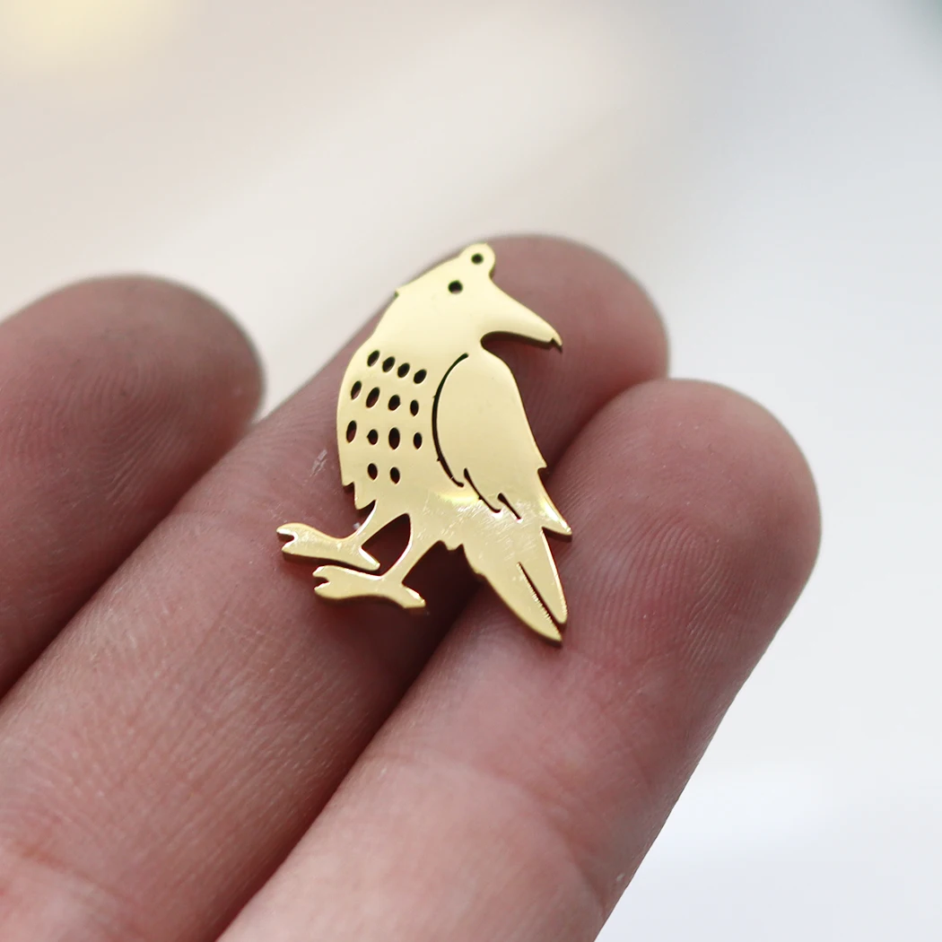 Подвески в виде летающей птицы для изготовления ювелирных изделий