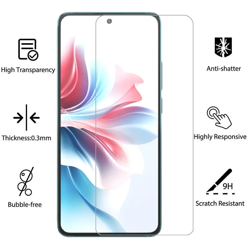 Защитная пленка для экрана oppo reno 11f защитное закаленное стекло на reno11 11 f f11 reno11f 5g