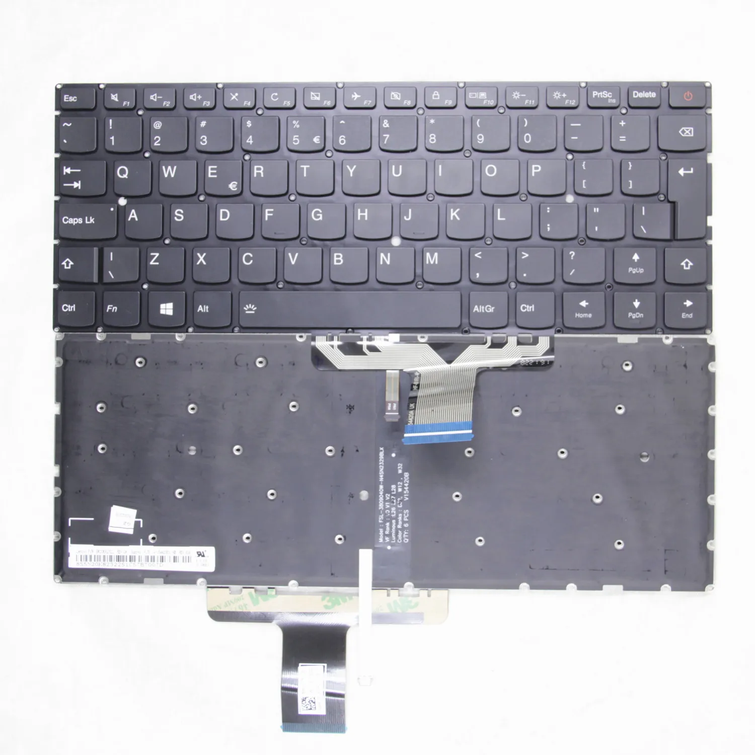 

Новая клавиатура для ноутбука Lenovo Ideapad 710S-13isk 510S-13IKB 510s-13ISK Xiaoxin Air13 pro Клавиатура с подсветкой