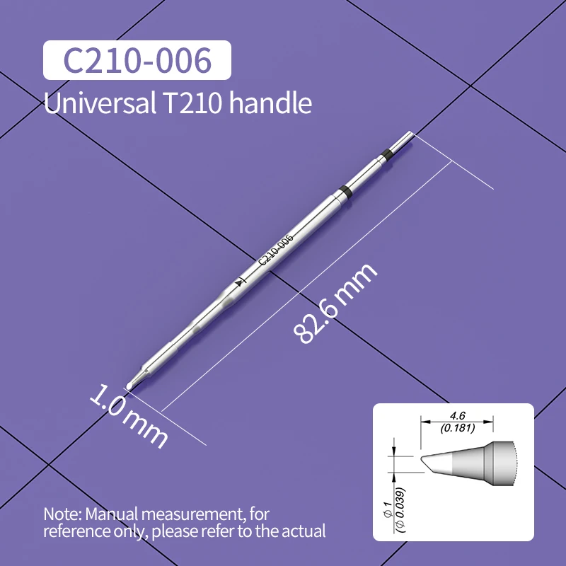 

Сварочные наконечники OLT C210 для ручки JBC T210