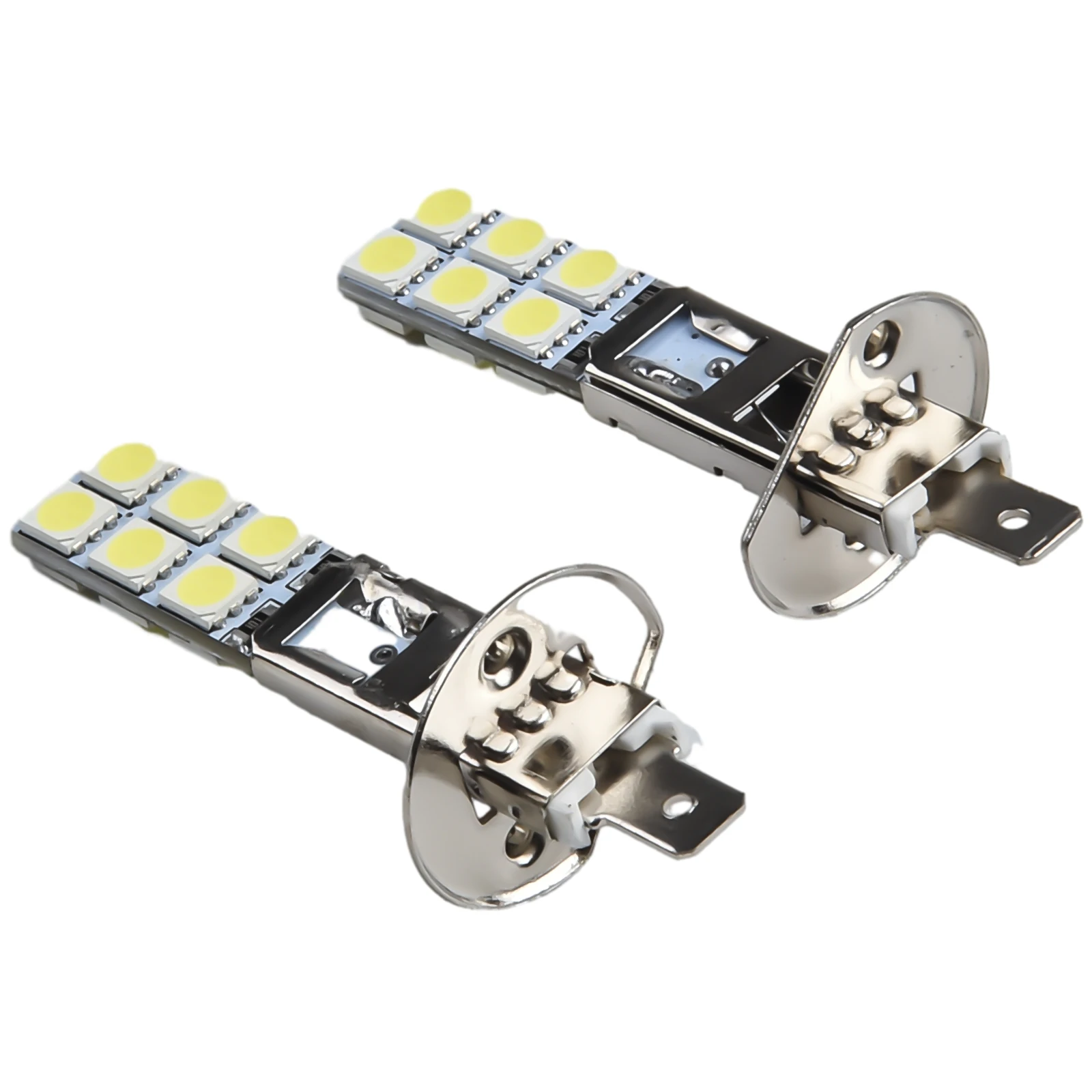 

Light Bulb Fog Lights 12V DC 6500K Aluminum Alloy Fog Driving Bulbs H1 LED Super Bright White Light Car 2pcs/set