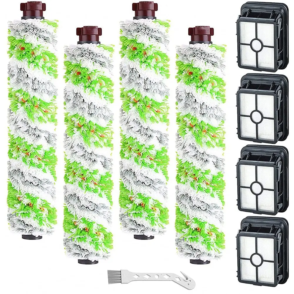 

2460 многоповерхностные ролики для чистки домашних животных и аксессуары для фильтров 1866-совместимы с пылесосом Bissell CrossWave