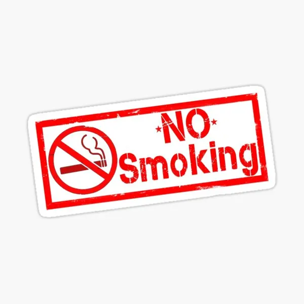 

No Smoking Arba Sticker Sticker 12 Cm 4 Pcs