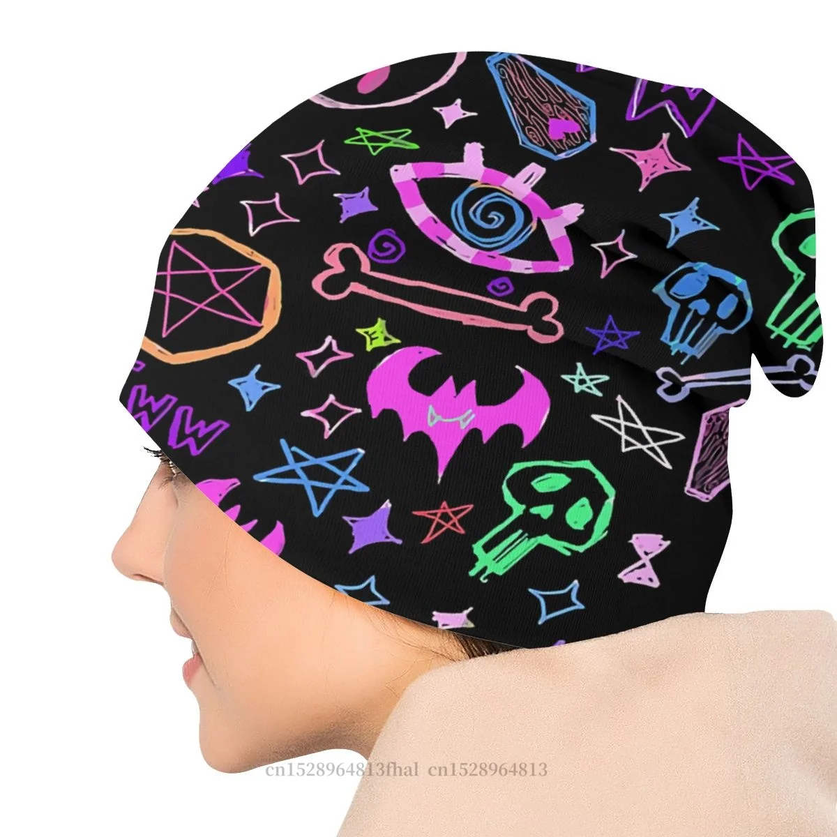 Мужская Тонкая шляпа в стиле 90-х годов облегающие шапки готическом для мужчин