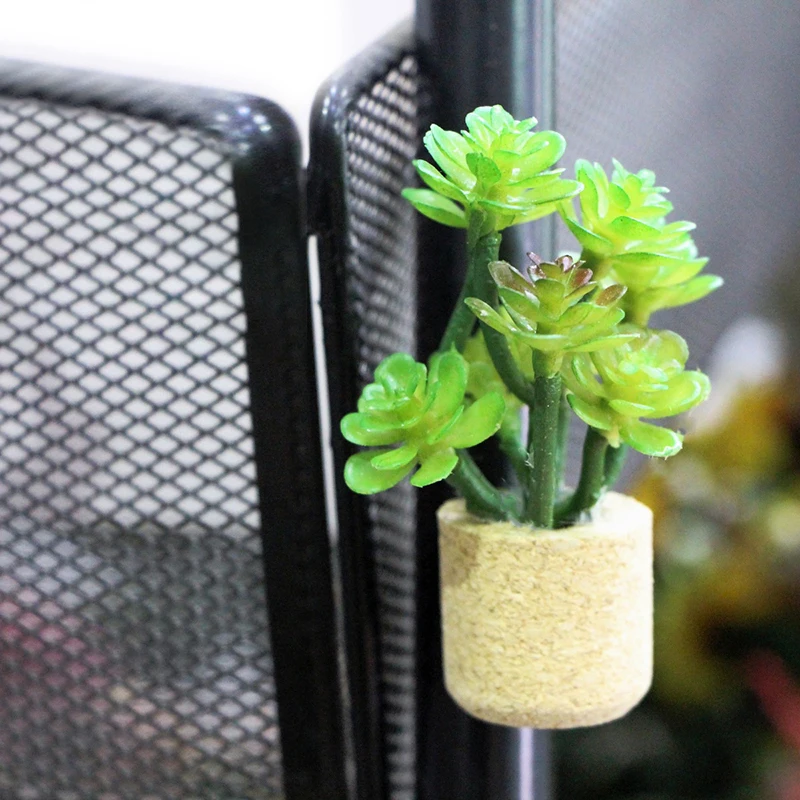 1:12 кукольный домик имитация цветочной растения модель в горшке кукла для дома