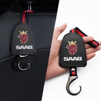 car seat headrest hook auto back seat organizer hanger storage holder for saab scania 9 3 93 9 5 9 3 9000 9 5 aero accessories
