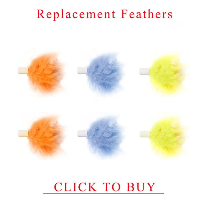 Сменные перья для электрической игрушки кошек Sqaure Magic Box Умная игрушка