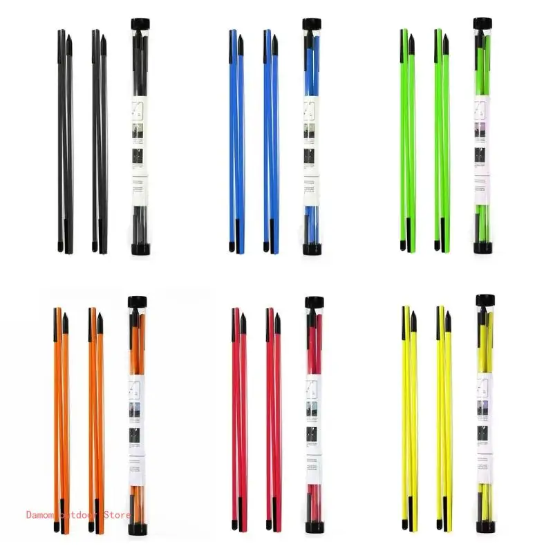 

Foldable Golf Alignment Stick Training Aid for Postures Corrector with Tube
