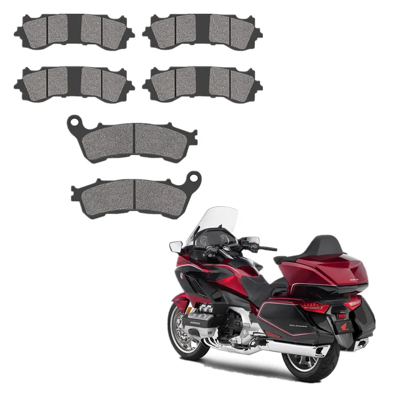 Передние и задние тормозные колодки для мотоцикла HONDA GL1800 GL 1800 Goldwing Tour J Manual DCT GL1800B
