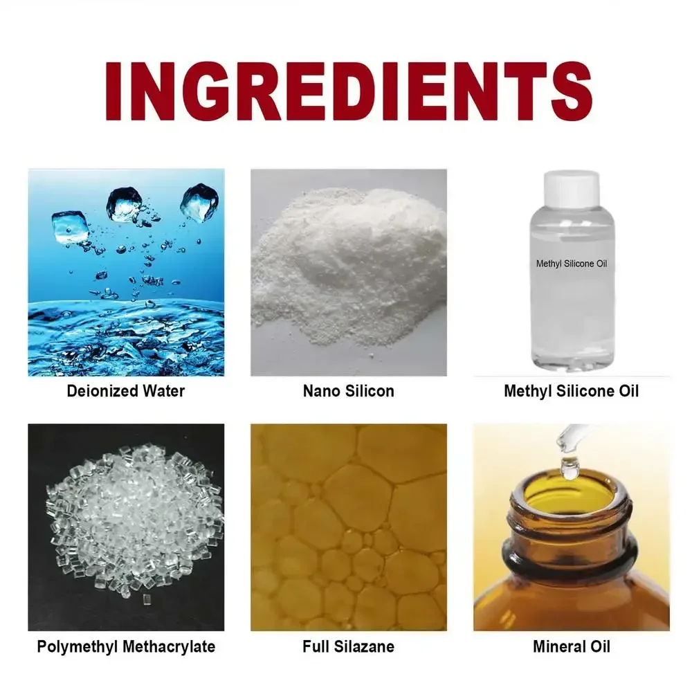 Нано-спрей для ремонта царапин 120 мл 3-в-1 герметик краски верхнего покрытия