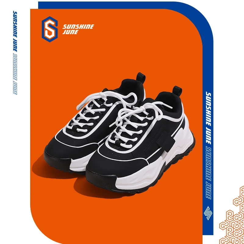 Women ins Daddy shoes female light fried street trend breathable and cool,increase white sports shoe ins style women ins sneaker