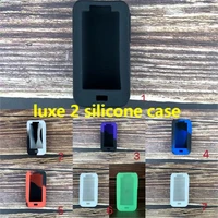 new soft silicone protective case for luxe 2 no e cigarette only case rubber sleeve shield wrap skin 1pcs