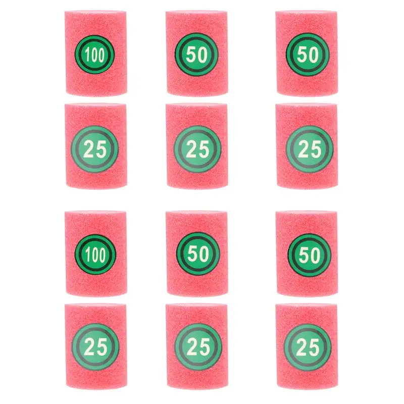 

12pcs Barrel-like Target Dart Boards Target Game Accessories Sand Stone Brokers for Steel Tip Point Needle Darts Sharpen Stone