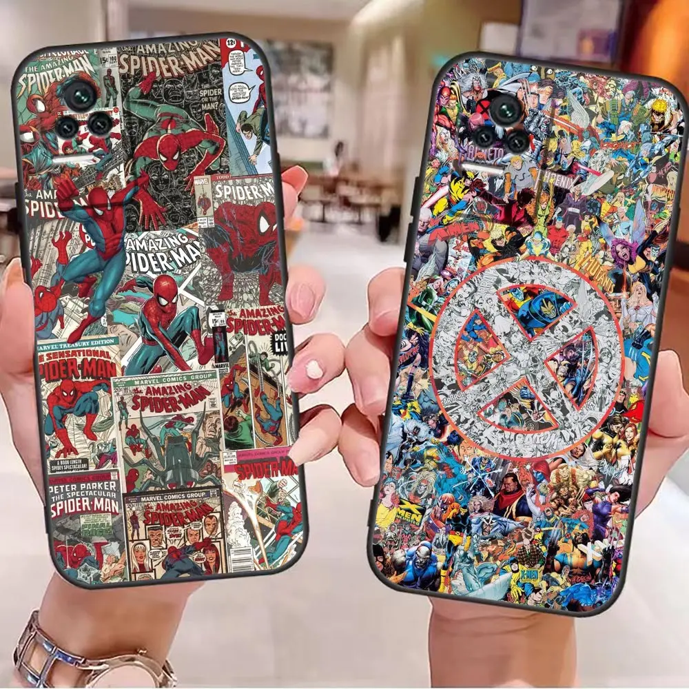 

Marvel Avengers Heros poster Comics Case For Redmi K50 K40S K40 Gaming Pro Plus 10 (India) 10C 10 9T 9C 9A 9 8A 8 7A 7 6A 6 Pro