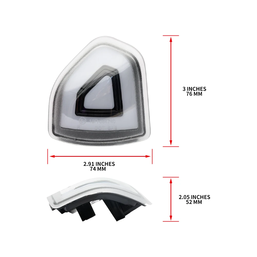 

Для Dodge RAM 1500 2500 3500 4500 5500 2010-2018 RAM 1500 Classic 2019-2023 Φ буксировочное зеркало указатели поворота