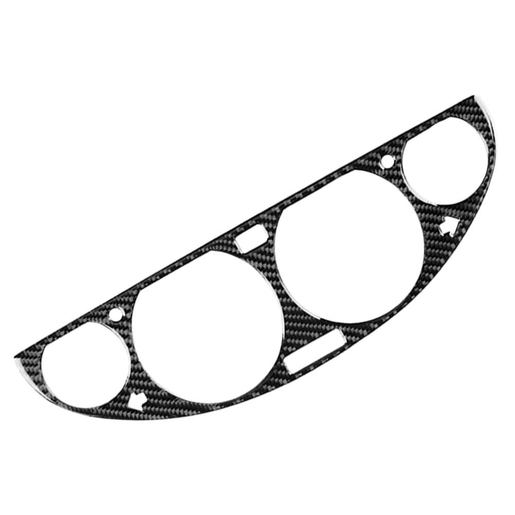 Углеродное волокно крышка приборной панели автомобиля накладка украшение для BMW