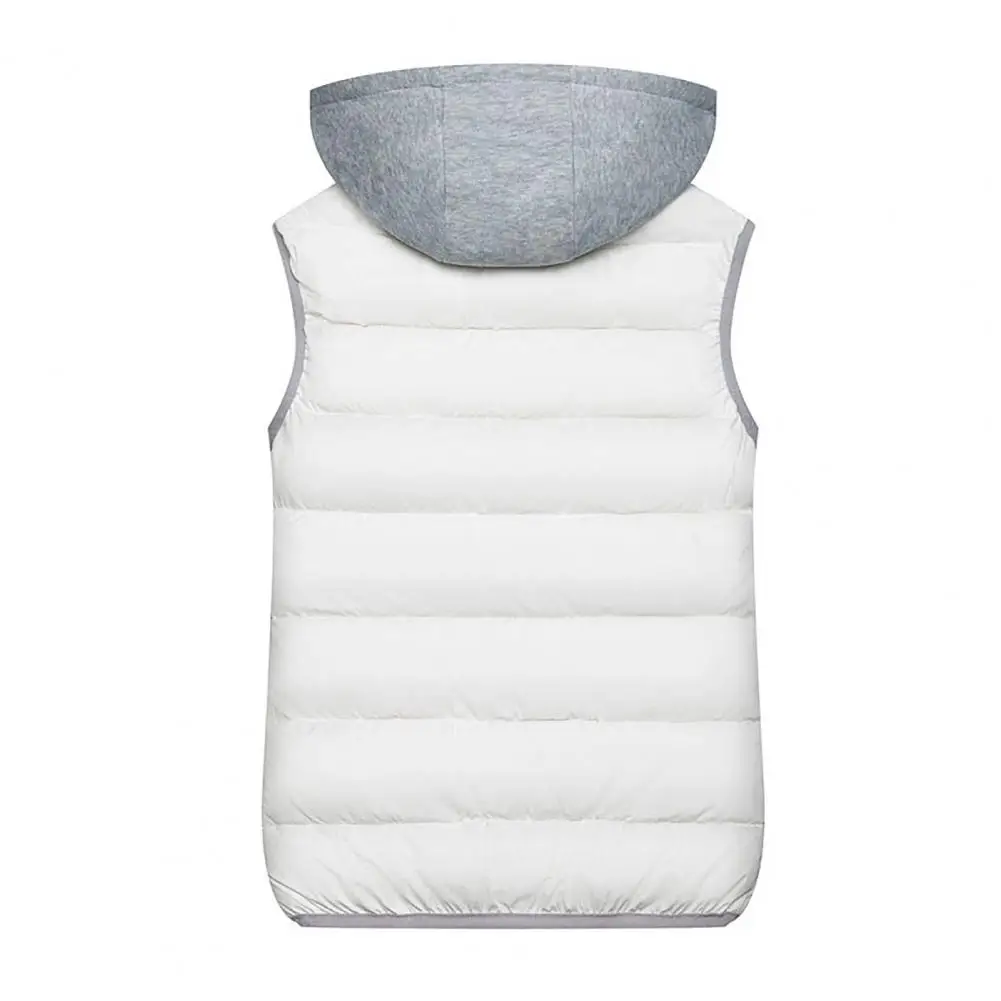 

Женский стильный жилет, женский зимний жилет, пальто с капюшоном, подходящая цветная застежка-молния, теплый ветрозащитный водонепроницаемый жилет, женский пуховик