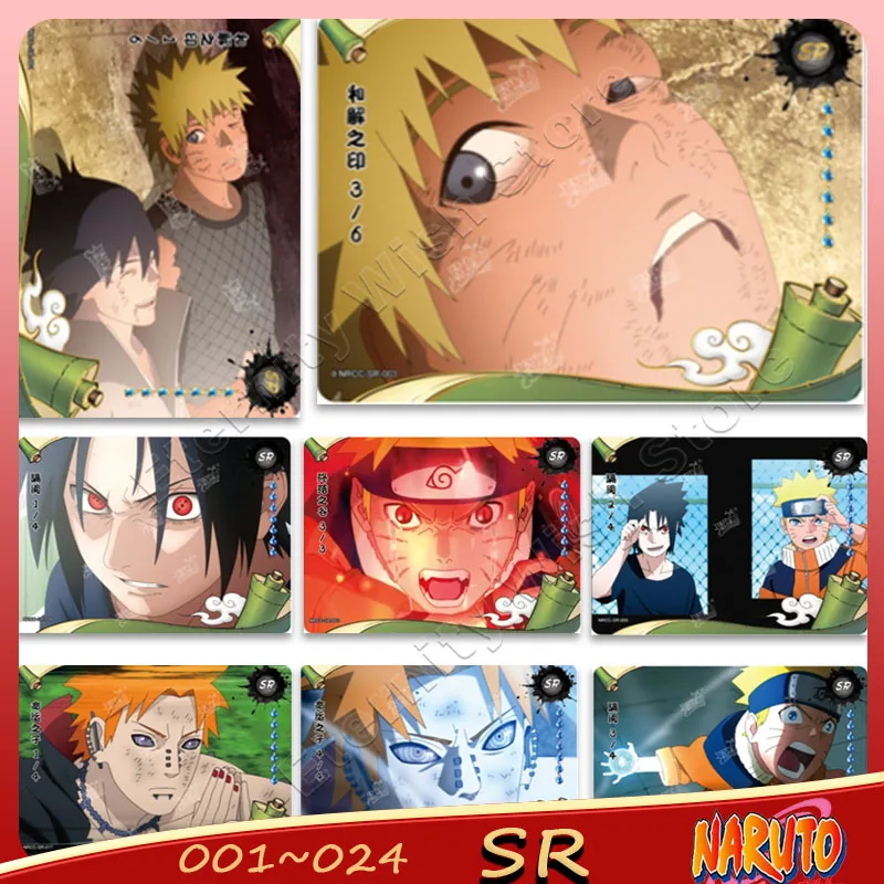 Коллекционные карты Наруто Bandai SR Series001~024