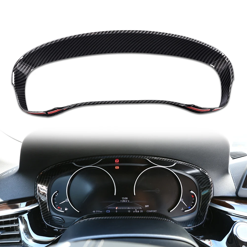 

Cover Trim Dashboard Frame Car Interior Accessories Edge Cover Trim For BMW 5 Series Meter Display Prevent Scratch