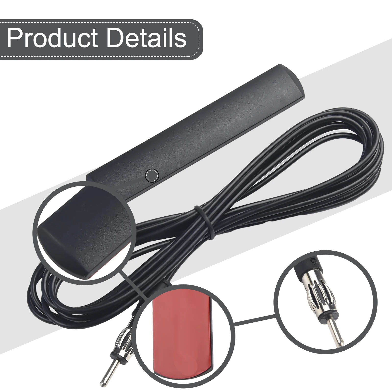 Universal Car Windshield Antenna Stereo Radio Stealth AM FM Hidden Built-in Car Radio Antenna Truck Boat Radio Stereo Parts