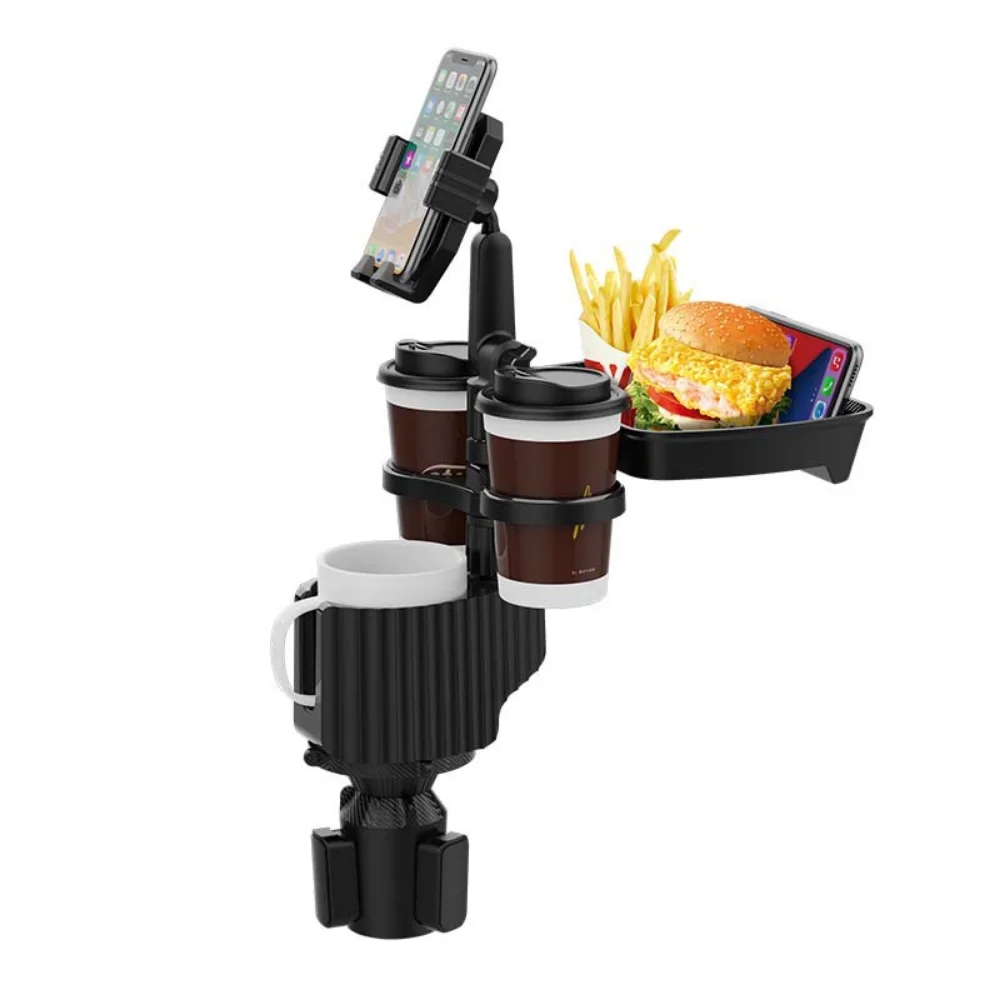 

360° Adjustable Car Cup Holder Universal Car Cell Phones Mount GPS Bracket Interior Accessories Drink Holder For iPhone Android