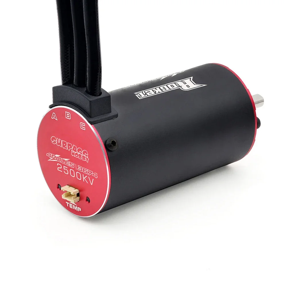 Бесщеточный двигатель SkyDElRocket 3674 2500KV 2150KV 2000KV 1650KV 1400KV с датчиком температуры для радиоуправляемых машин 18 110 (art.: 3920dcb01c175) - 3920dcb01c175