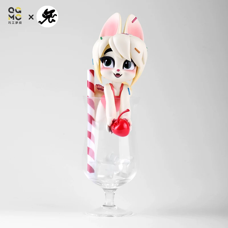 Фото 【В наличии 】 Лао Ли Creation Pure Tea Series Maid Cat - Sweet Melon Soda Flavor Fury Maid Cat Handmade №2