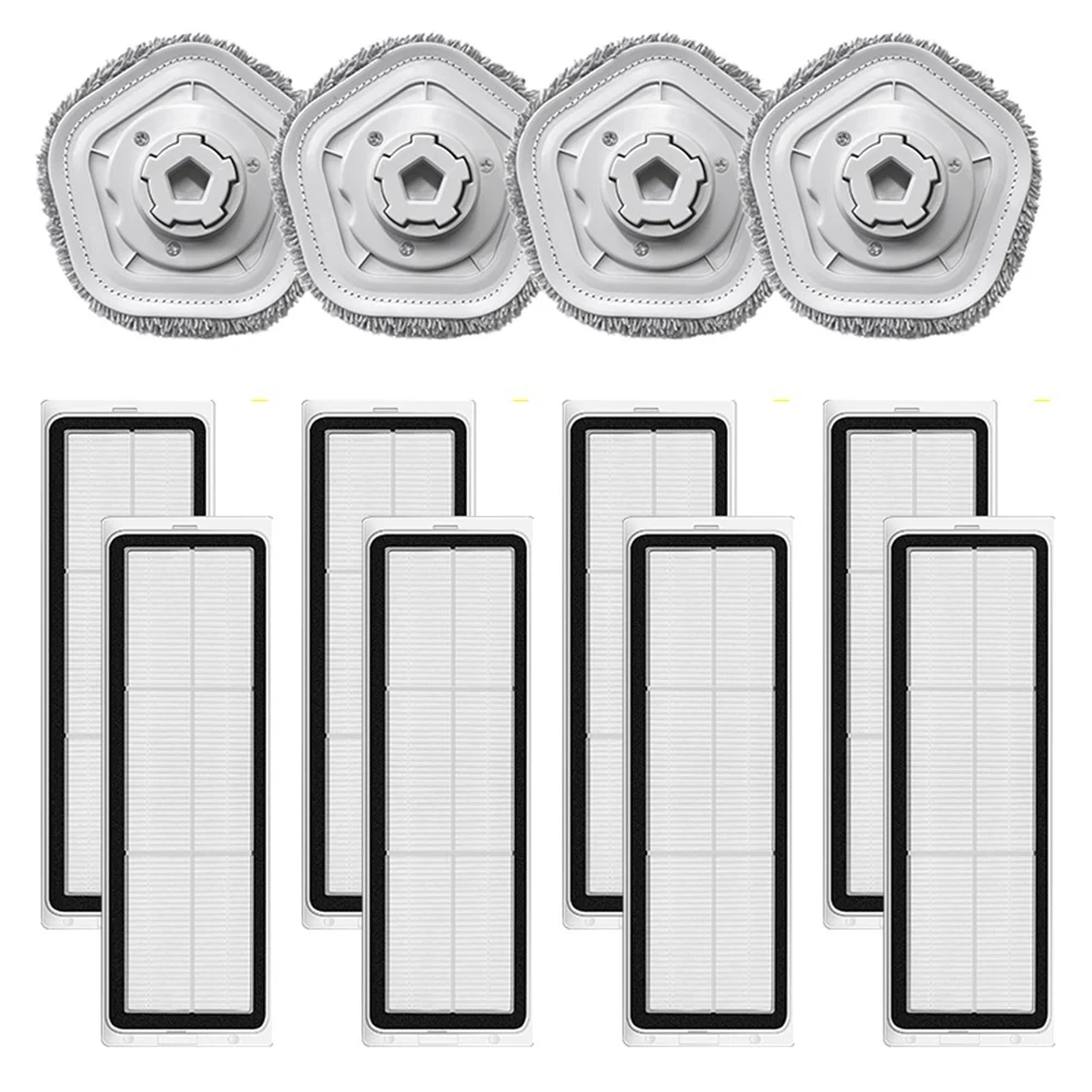 

HEPA Filters Mop Pads Replacement Accessories for Xiaomi Dreame Bot W10 Robot Vacuum Cleaner