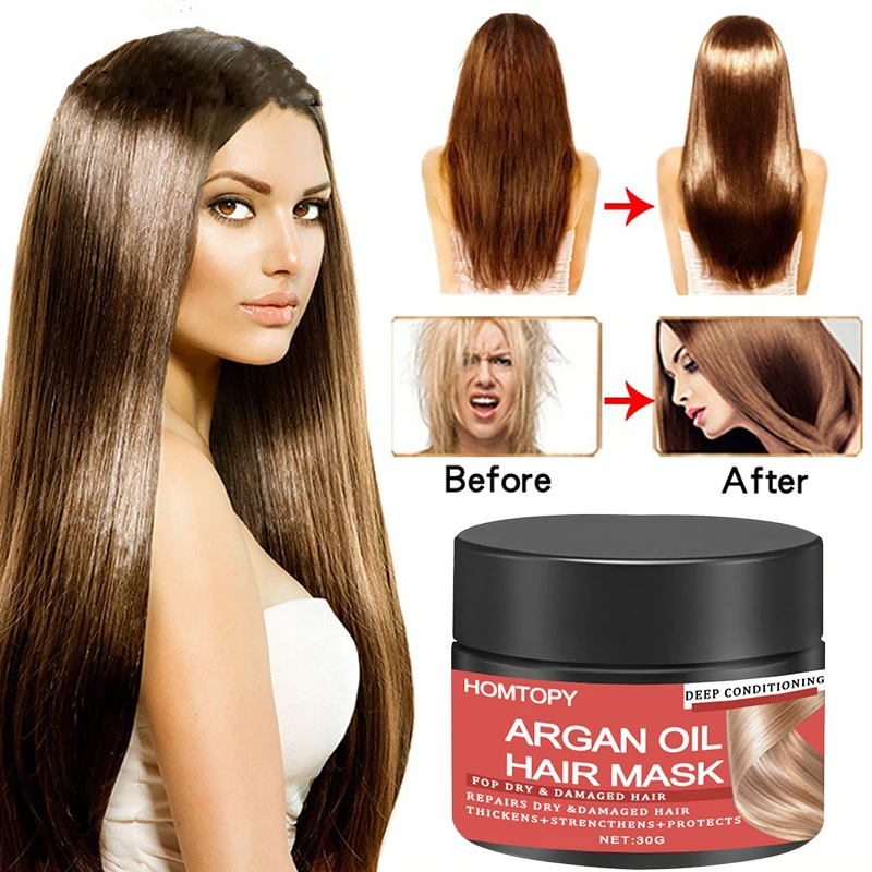 Magic Hair Mask Keratin Dry Damaged Hair Treatment Moisturizing Nourishing Repair Frizzy Hair Smooth Hair Care Conditioner 30g
