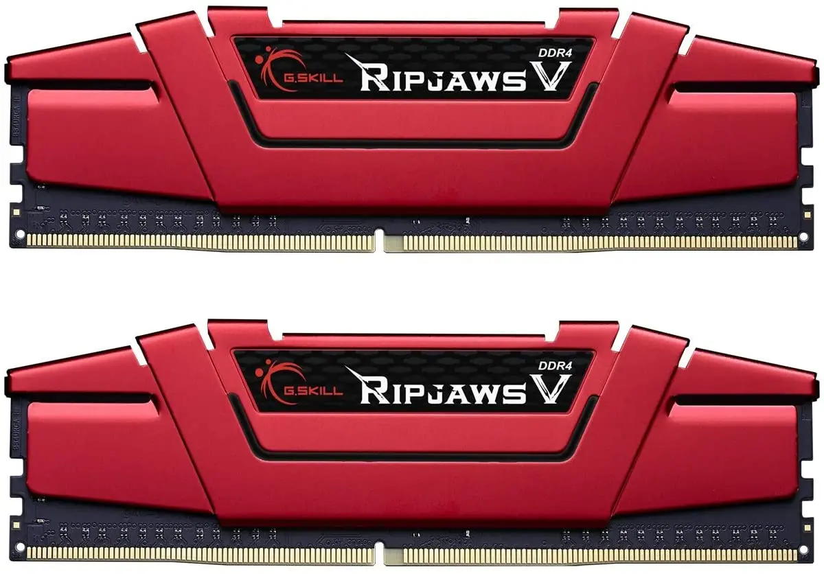 

G.Skill Ripjaws V Series 16GB (2 x 8GB) 288-Pin SDRAM (PC4-24000) DDR4 3000 CL-16-18-18-38 1.35V Dual Channel Desktop Memory
