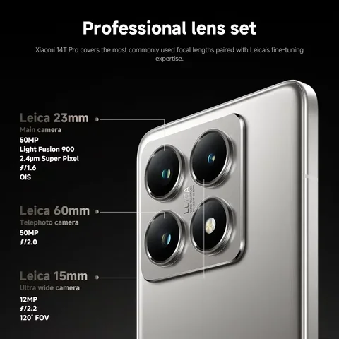 Xiaomi 14T Pro 5G глобальная версия смартфона, размер 9300 + 50 МП, камера Leica, 50 Вт, беспроводная, 120 Вт, HyperCharge NFC, 144 Гц, AI-дисплей