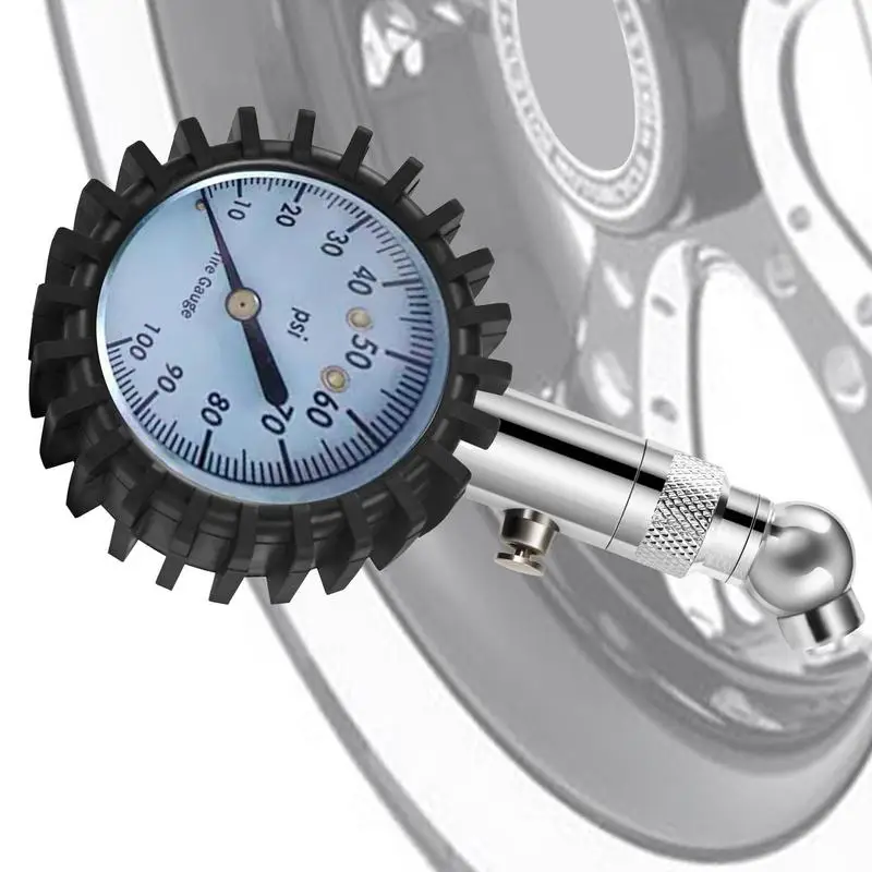 

Tire Pressure Gauge 60 PSI Tire Pressure Monitor Gauge Air Gauge Tire Pressure With Luminous Rubber Protective Case For Truck