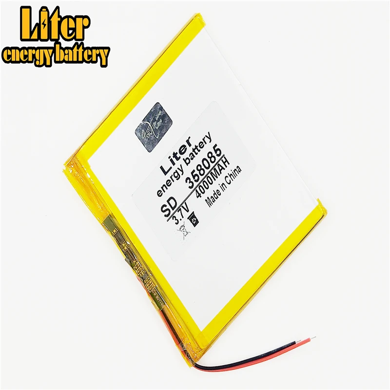 Фото 358085 3,7 V 4000mah планшет Обычная полимерная литиевая батарея GPS,mp3,mp4, сотовый телефон, динамик №3