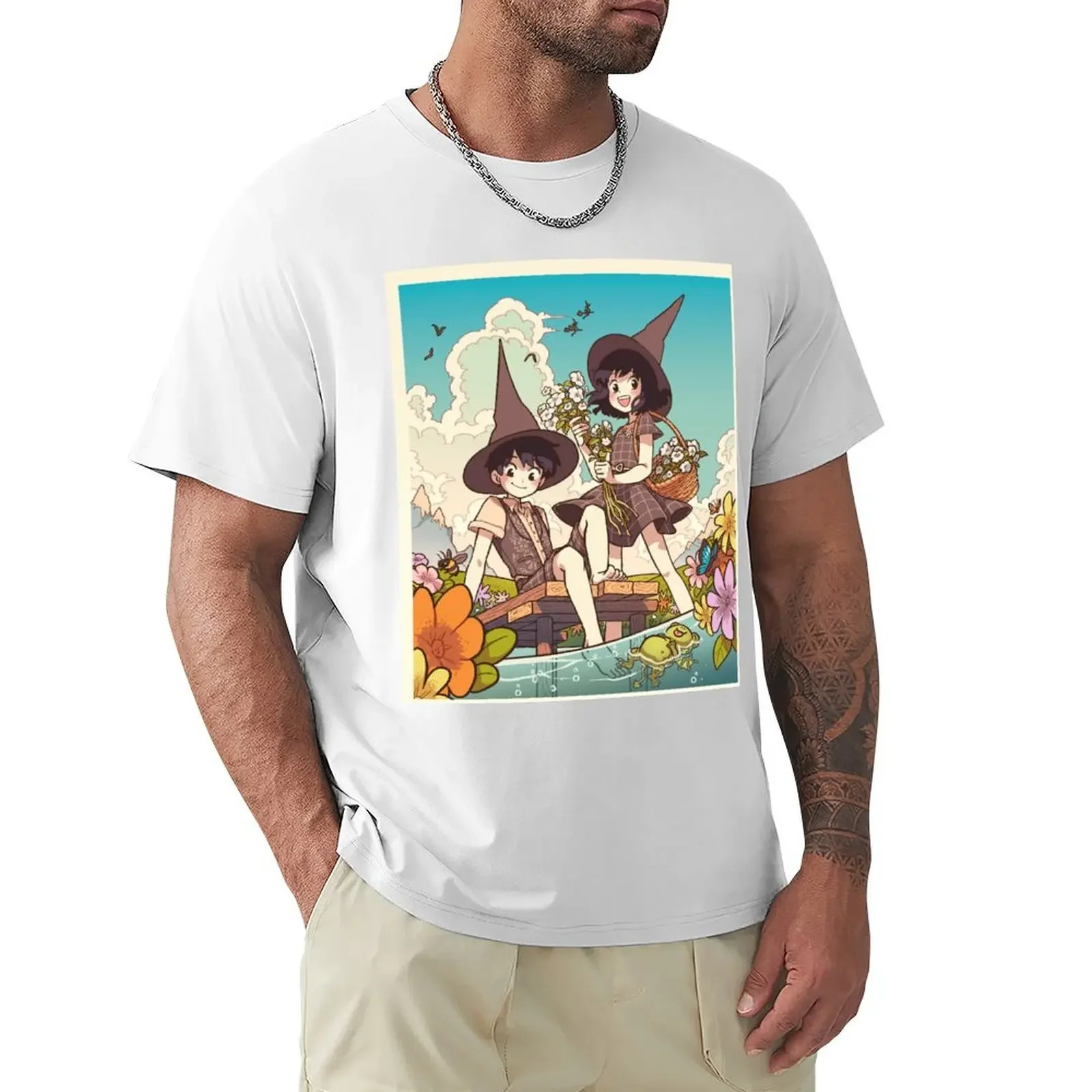 Футболка Wytte Twins для весны летняя одежда мужская больших размеров на заказ