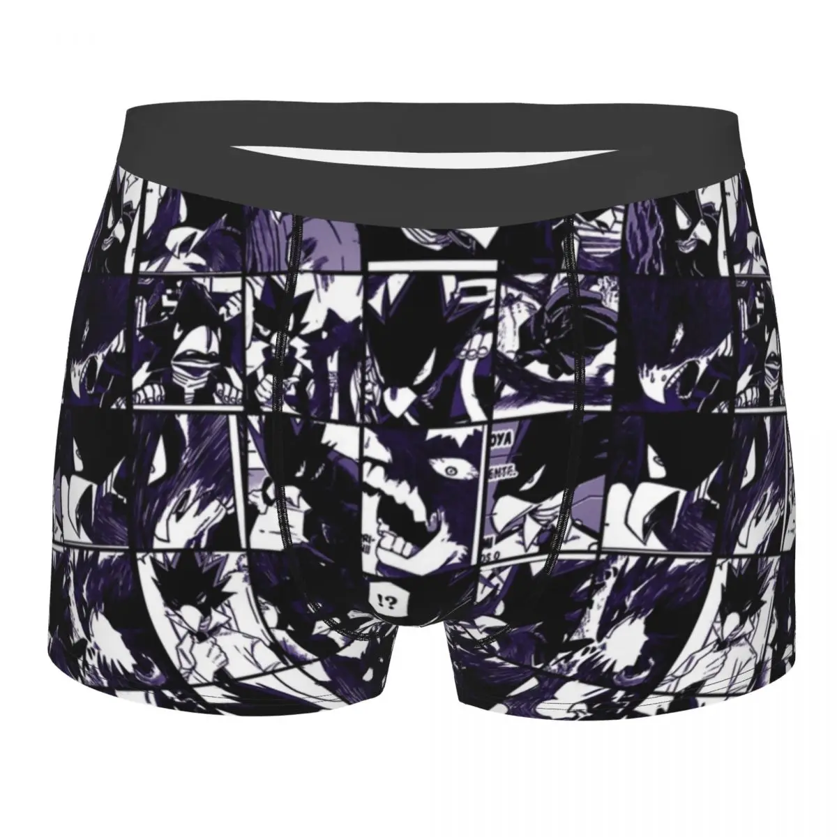 

Men Boxer Shorts Panties Boku No My Hero Academia Collage Breathable Underwear Tokoyami Fumikage Academy Anime Homme Underpants