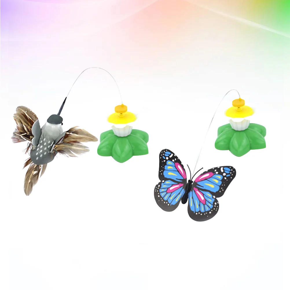 

Cat Toy Toys Interactive Electric Kitten Teaser Wand Rotating Christmas Pet Electronic Cats Stick Teasing Automatic Exercise