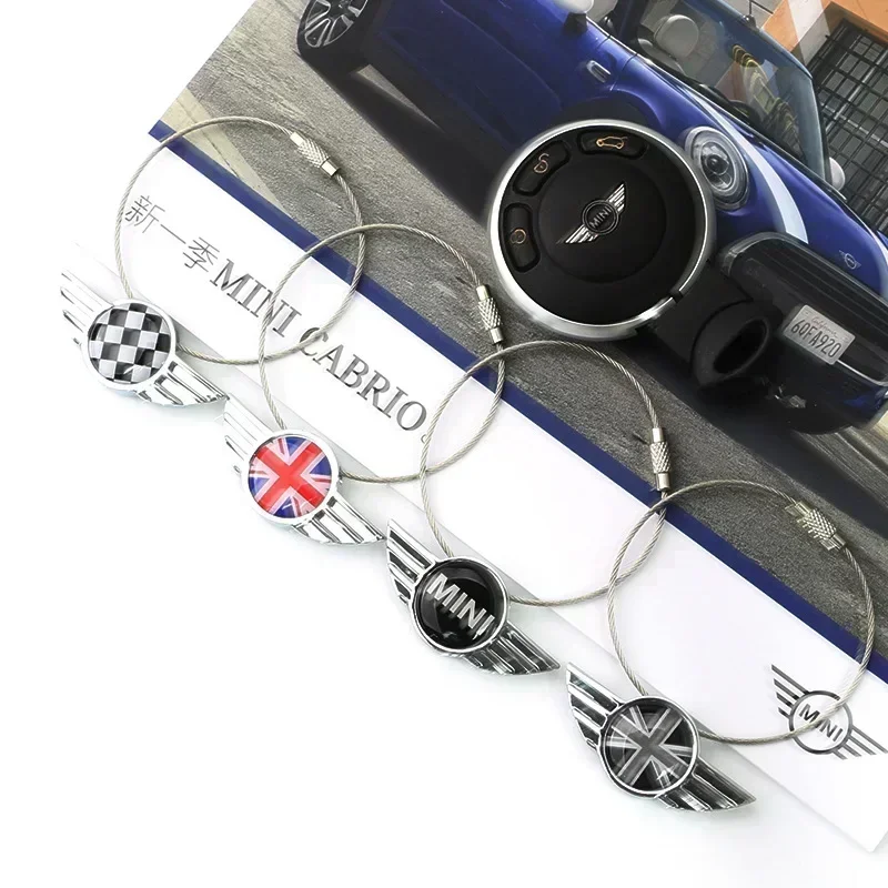 Автомобильный брелок для ключей MINI Cooper R53 R56 R57 R58 R60 CLUBMAN COUNTRYMAN F55 F56 F60 R50 R52 Держатель